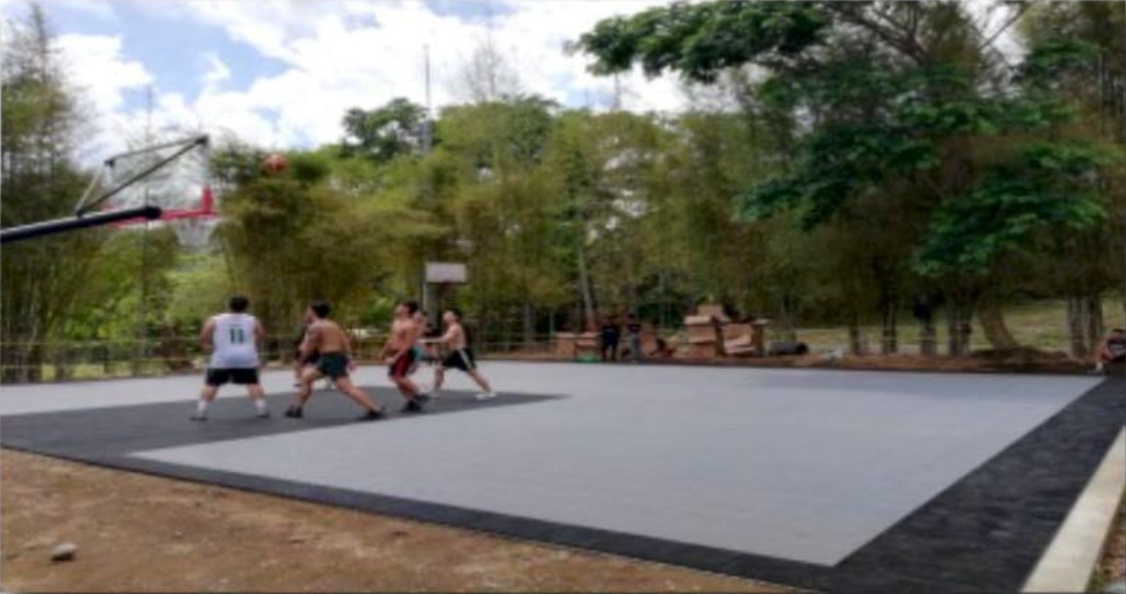 Basketball Court at a private residence